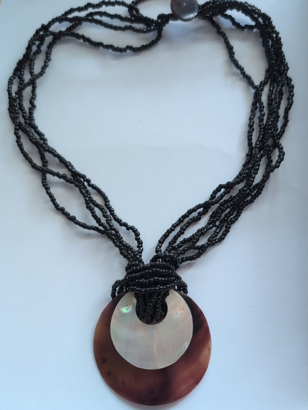 Beaded Necklace With Shells